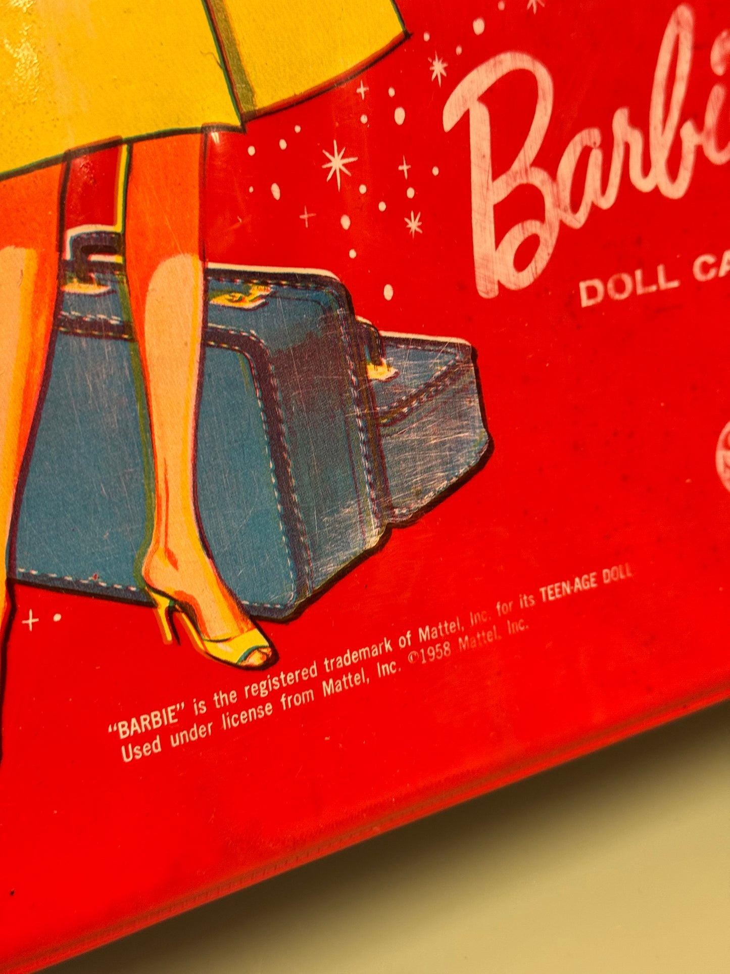 Barbie doll case - 1958