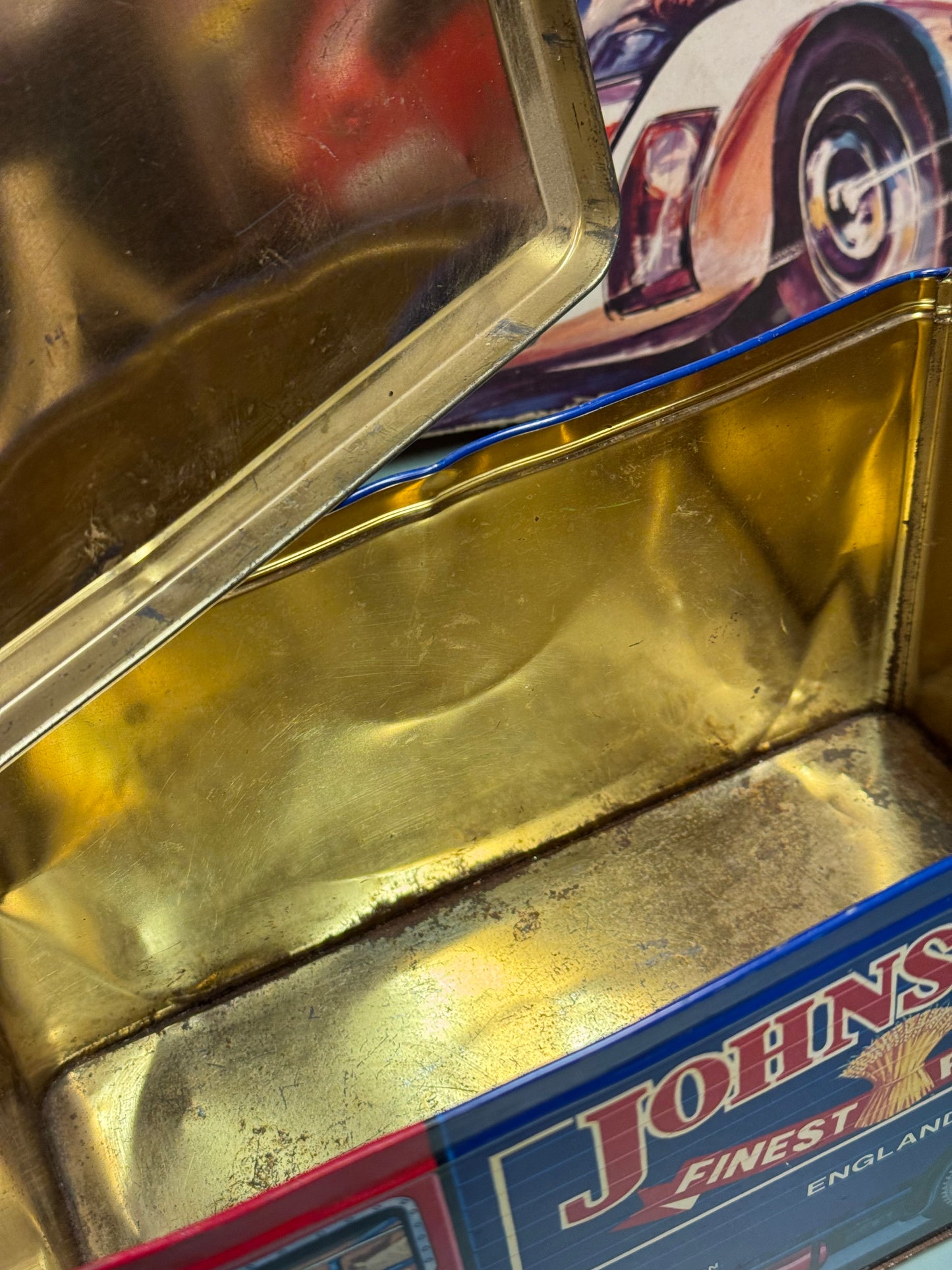 Johnston finest flour dåse