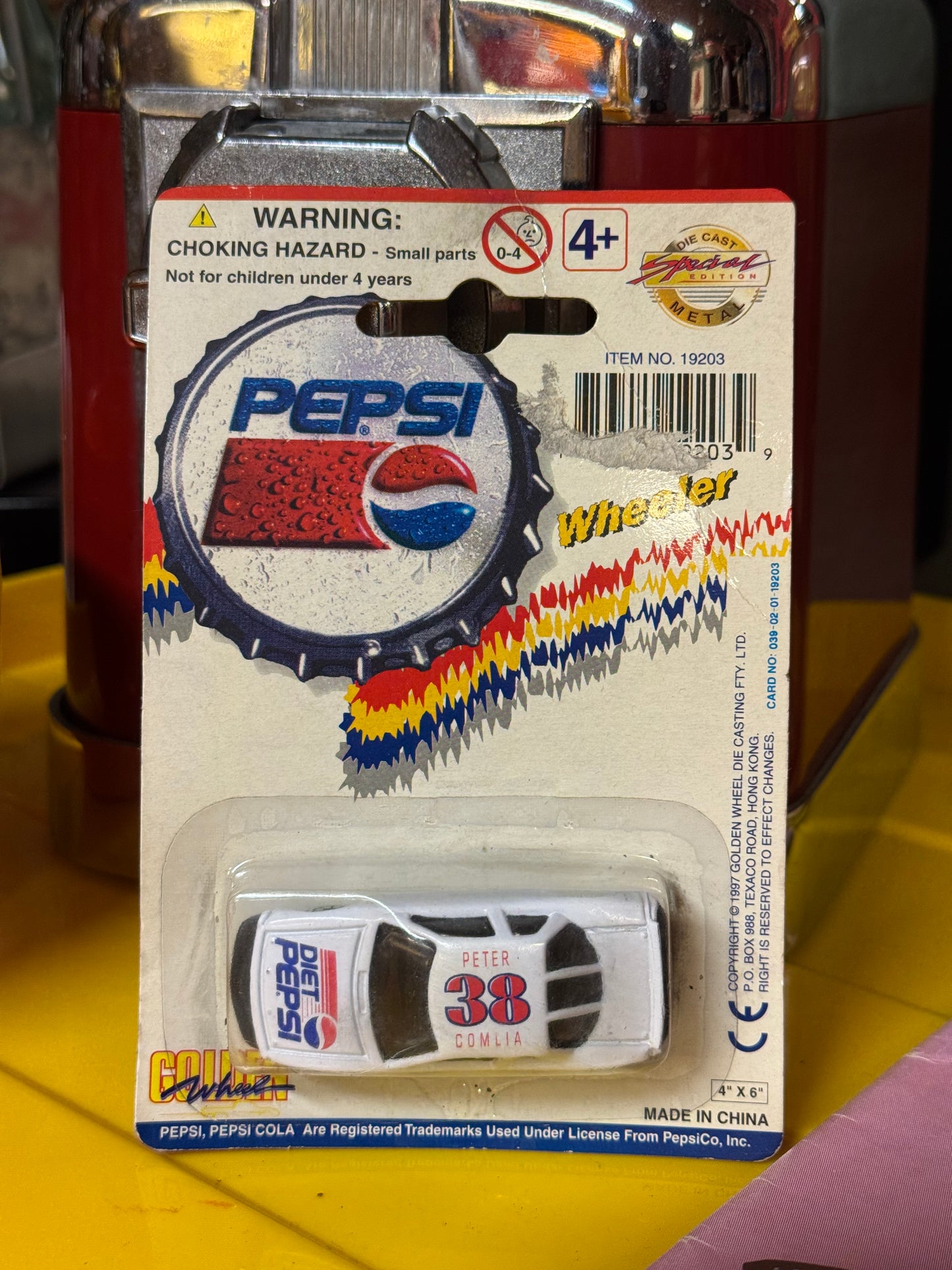 Pepsi Cola wheeler