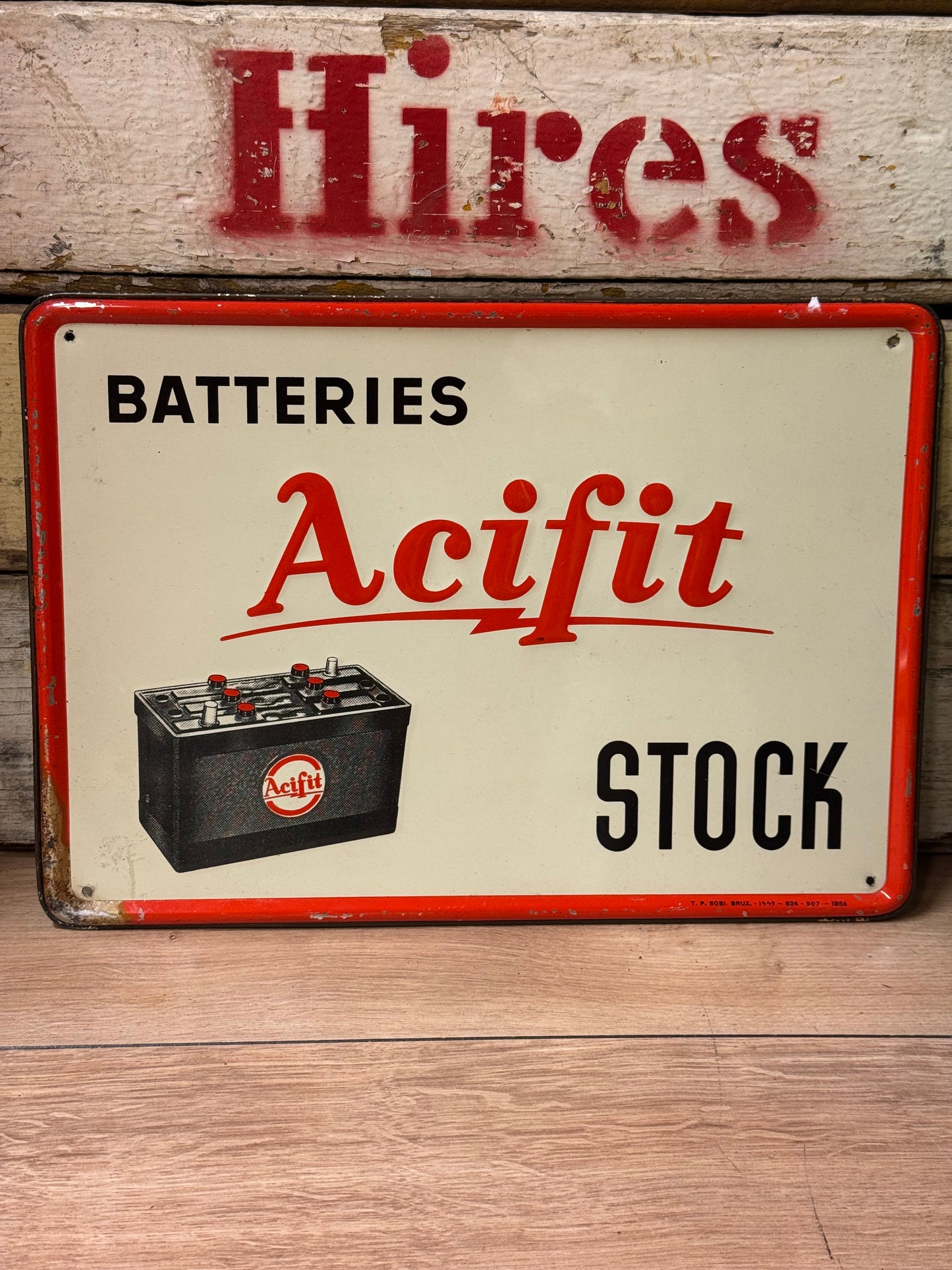 Acifit Batteries - 1956