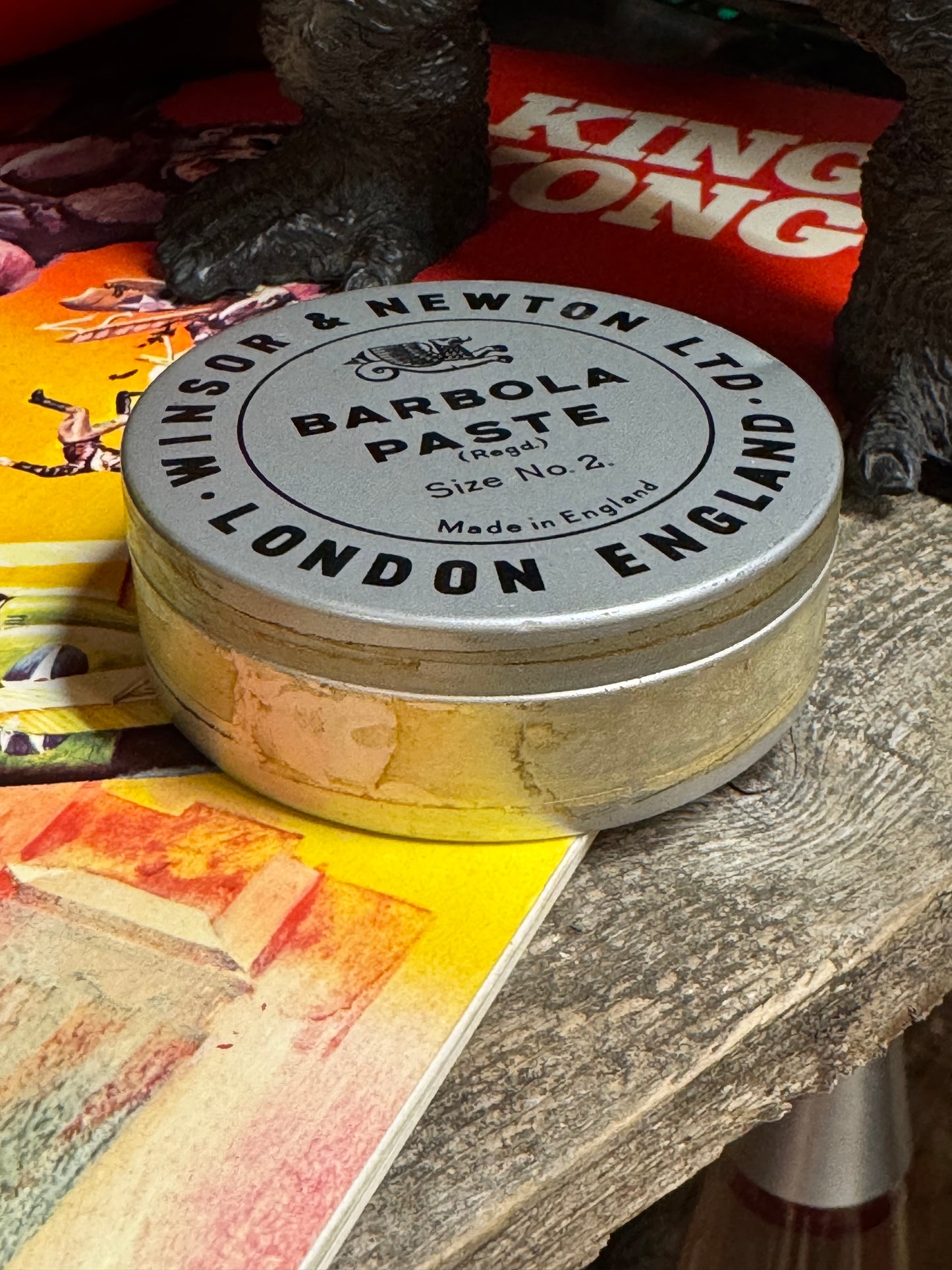 Barbola Paste dåse - England