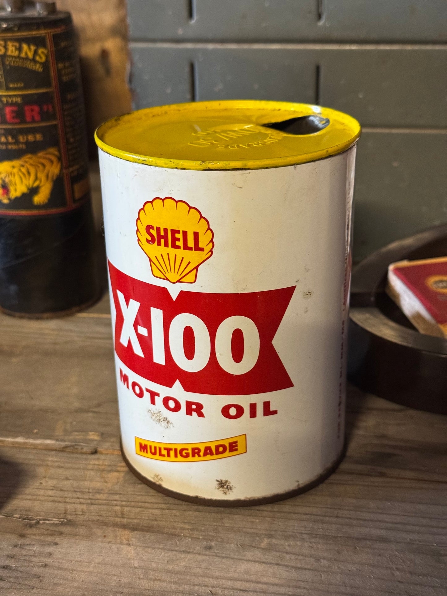 Shell X-100 Motor Oil - Multigrade