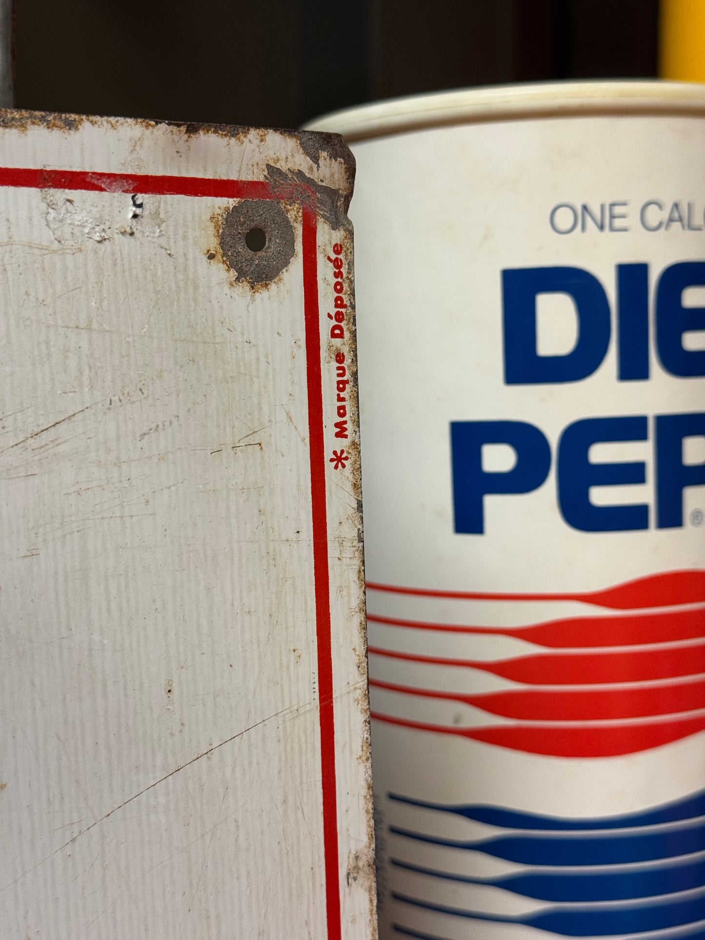 Pepsi Cola skilt