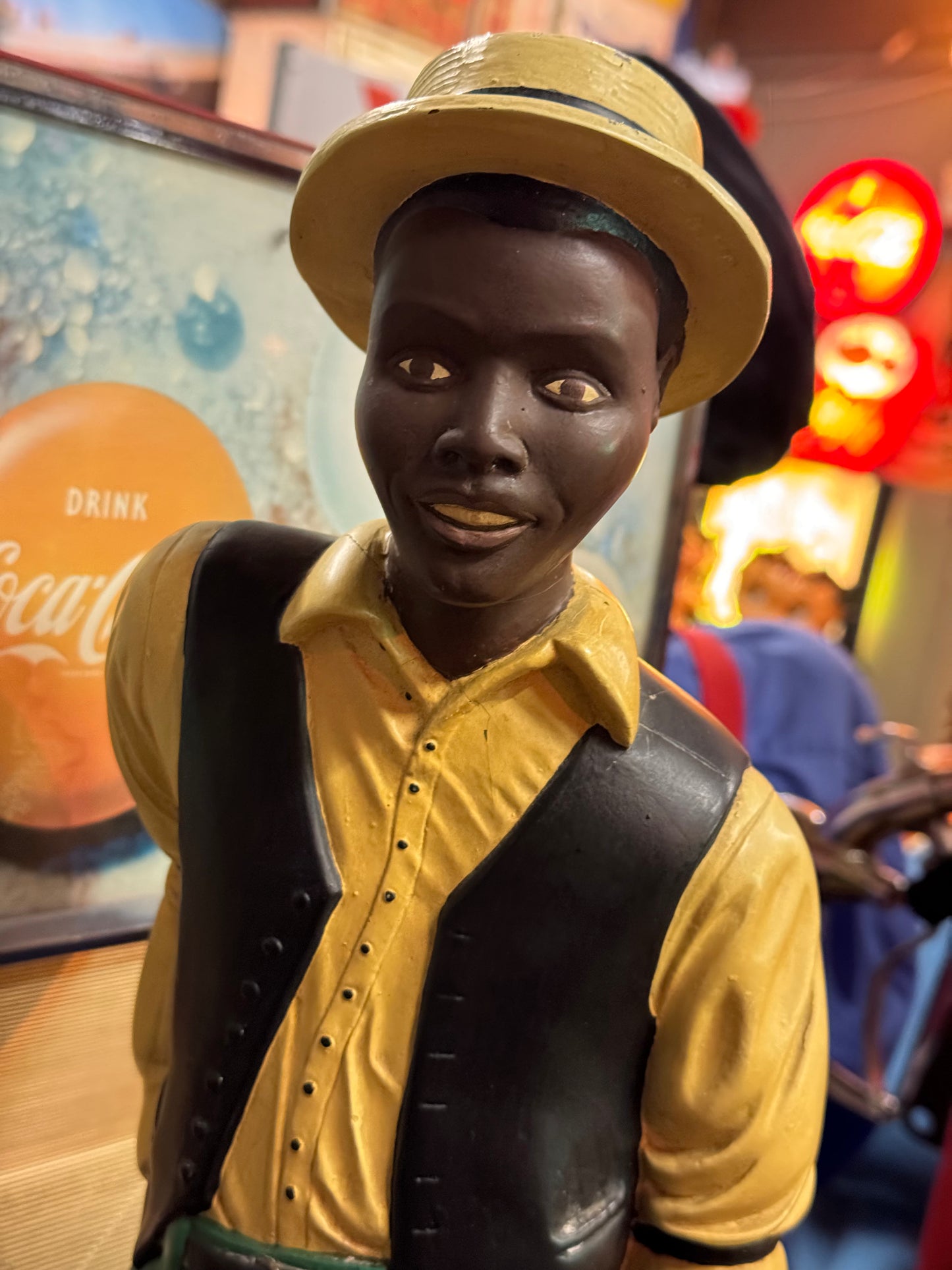 Sort mand - Gibs figur