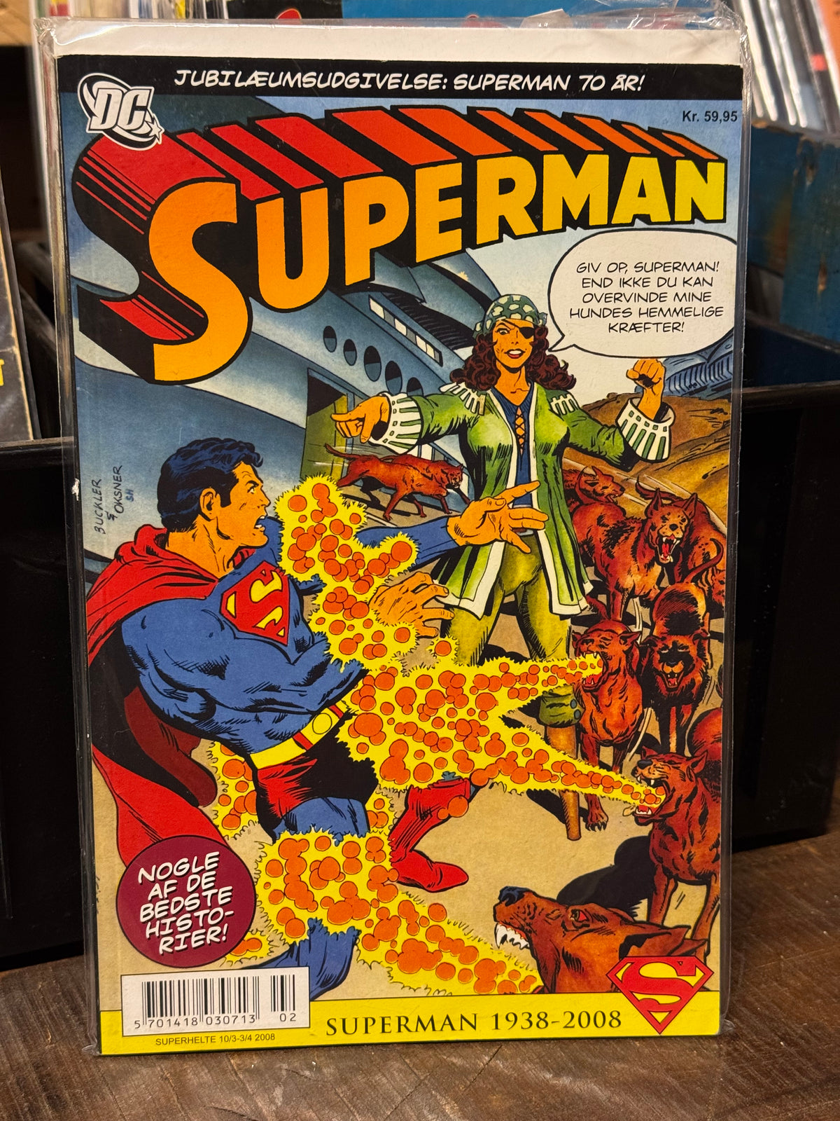 danske Superman 70-års jubilæumsudgivelse fra 2008