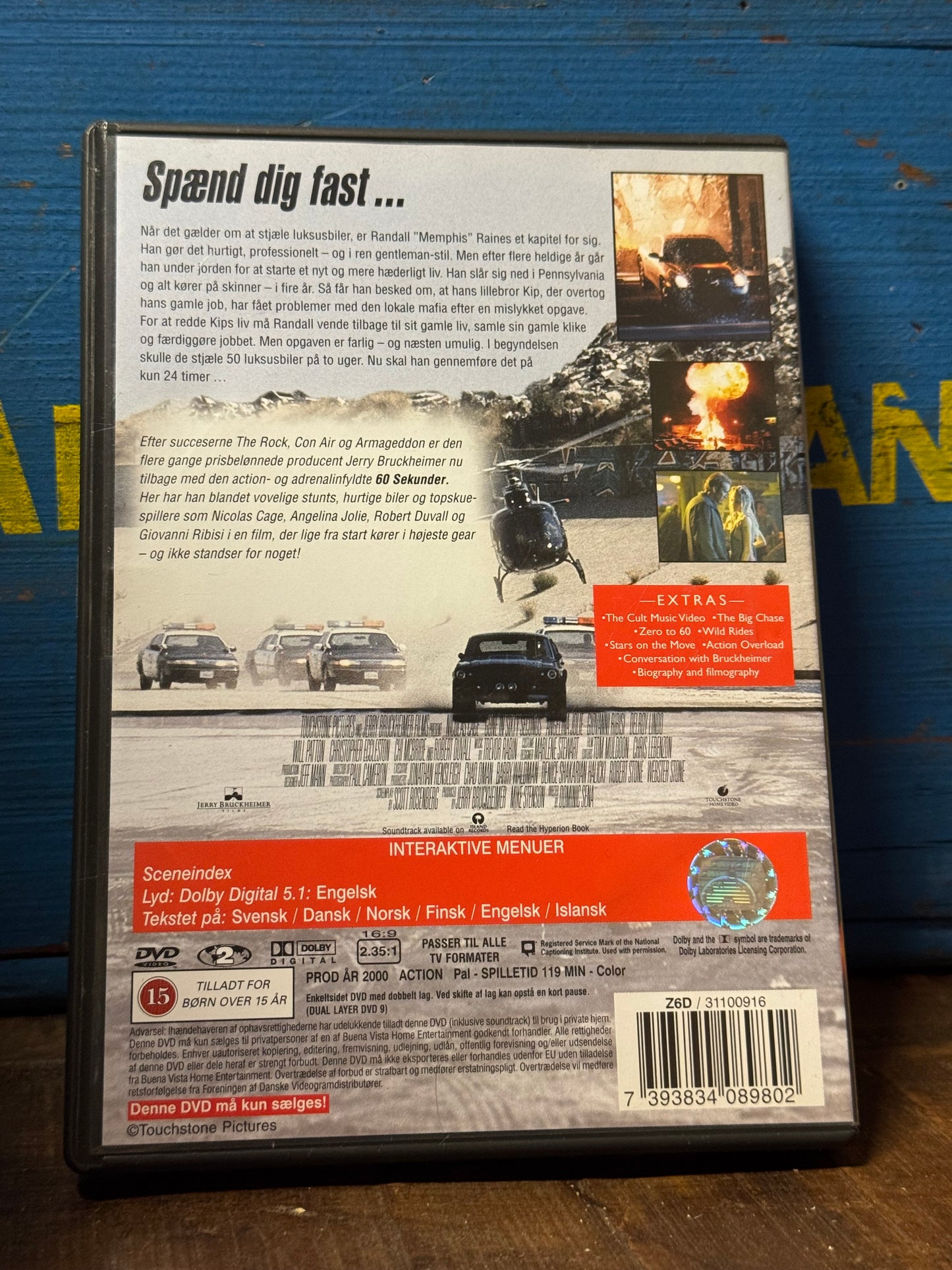 Gone in 60 seconds DVD