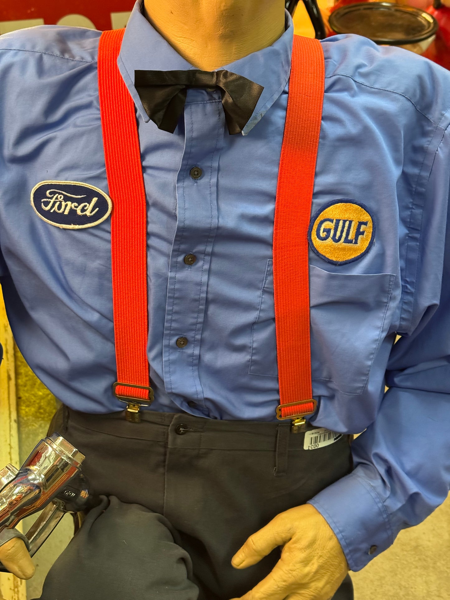 Service station attendant