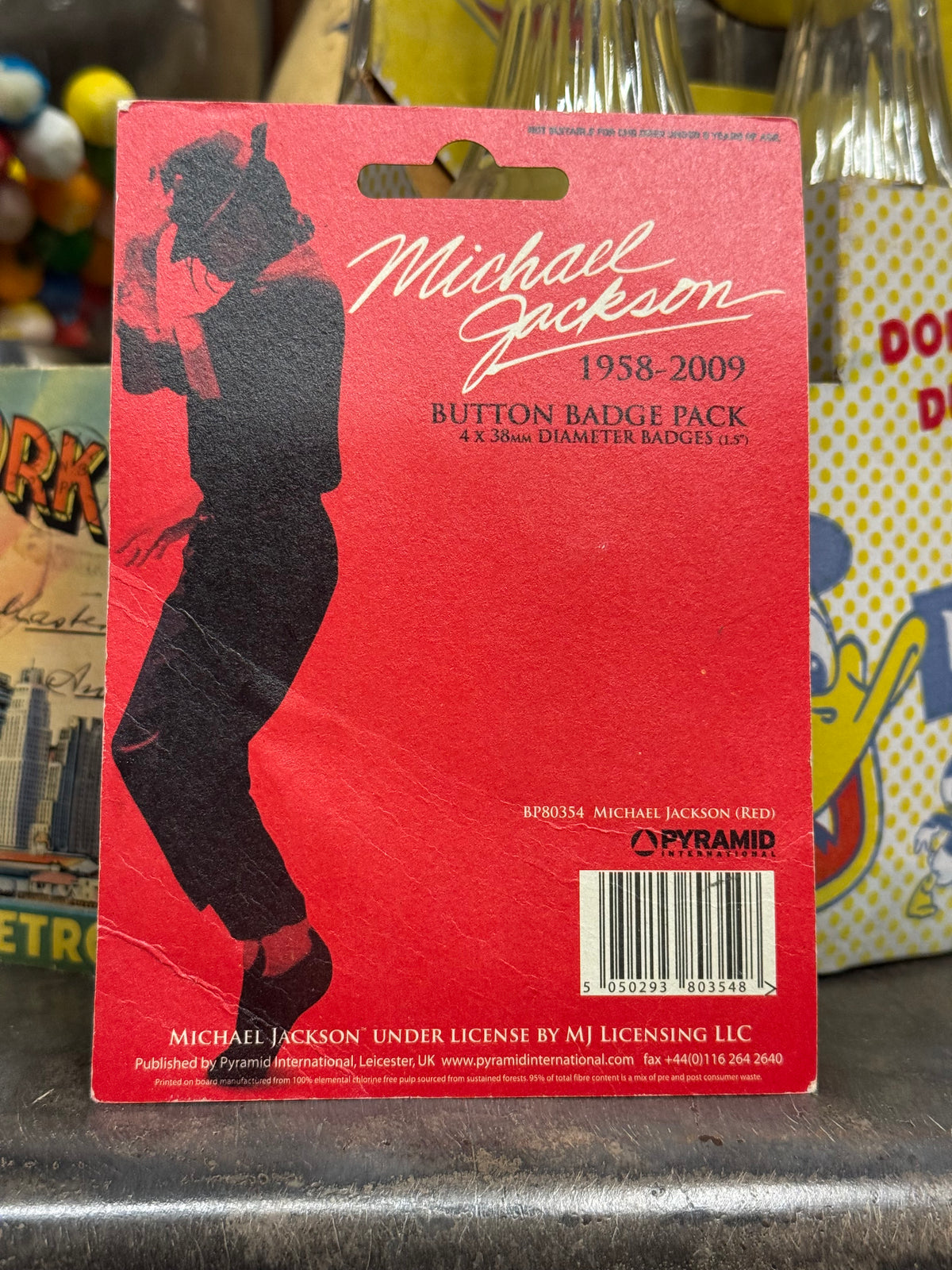 Michael Jackson badge pack 2009