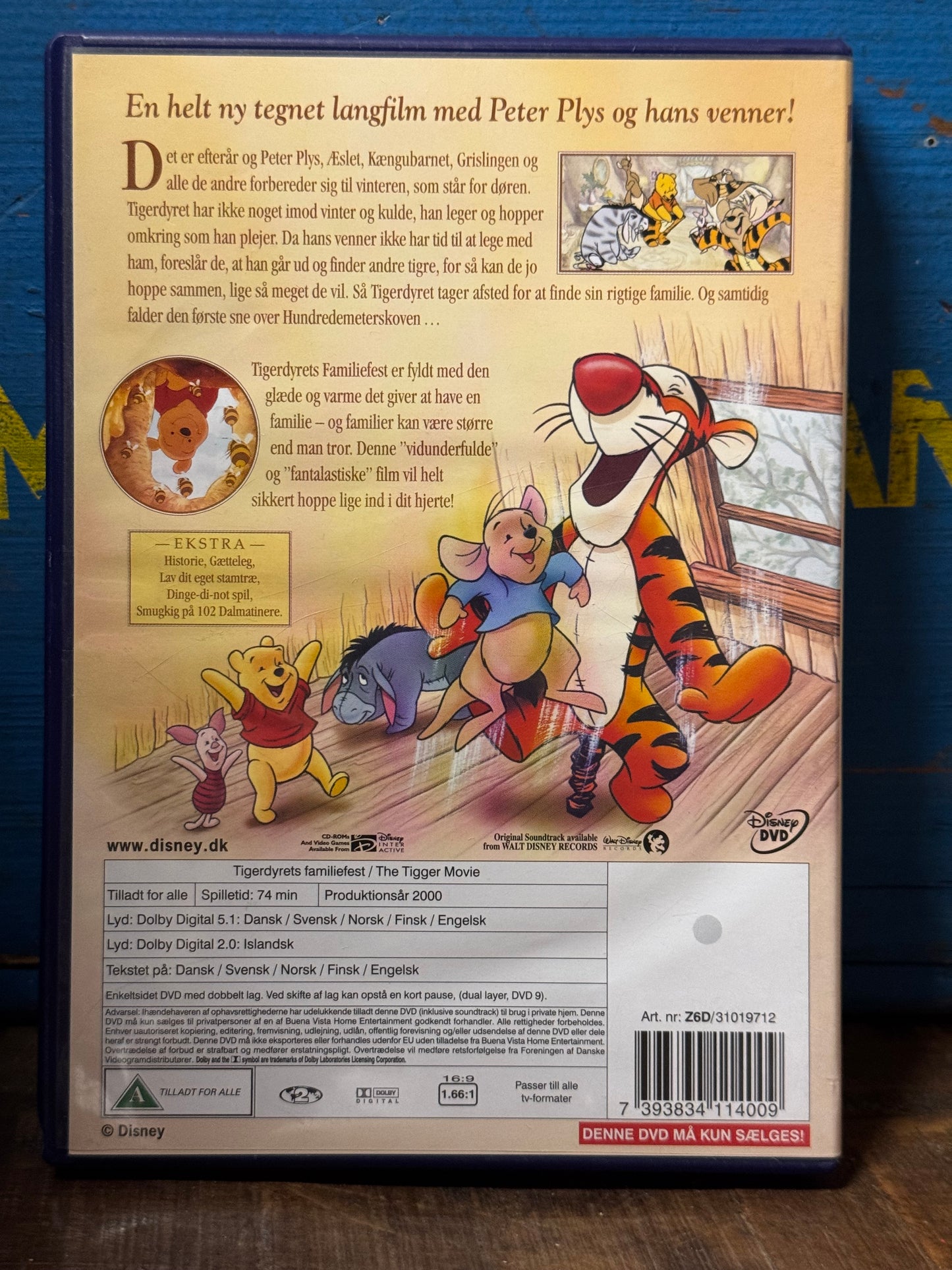 Tigerdyrets familiefest DVD
