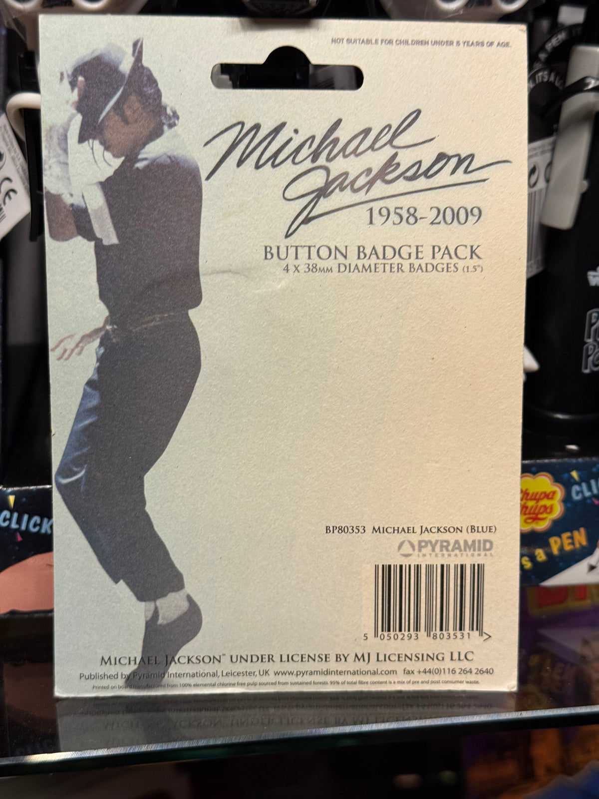 Michael Jackson badge pack 2009