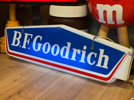 B.F. Goodrich lysskilt