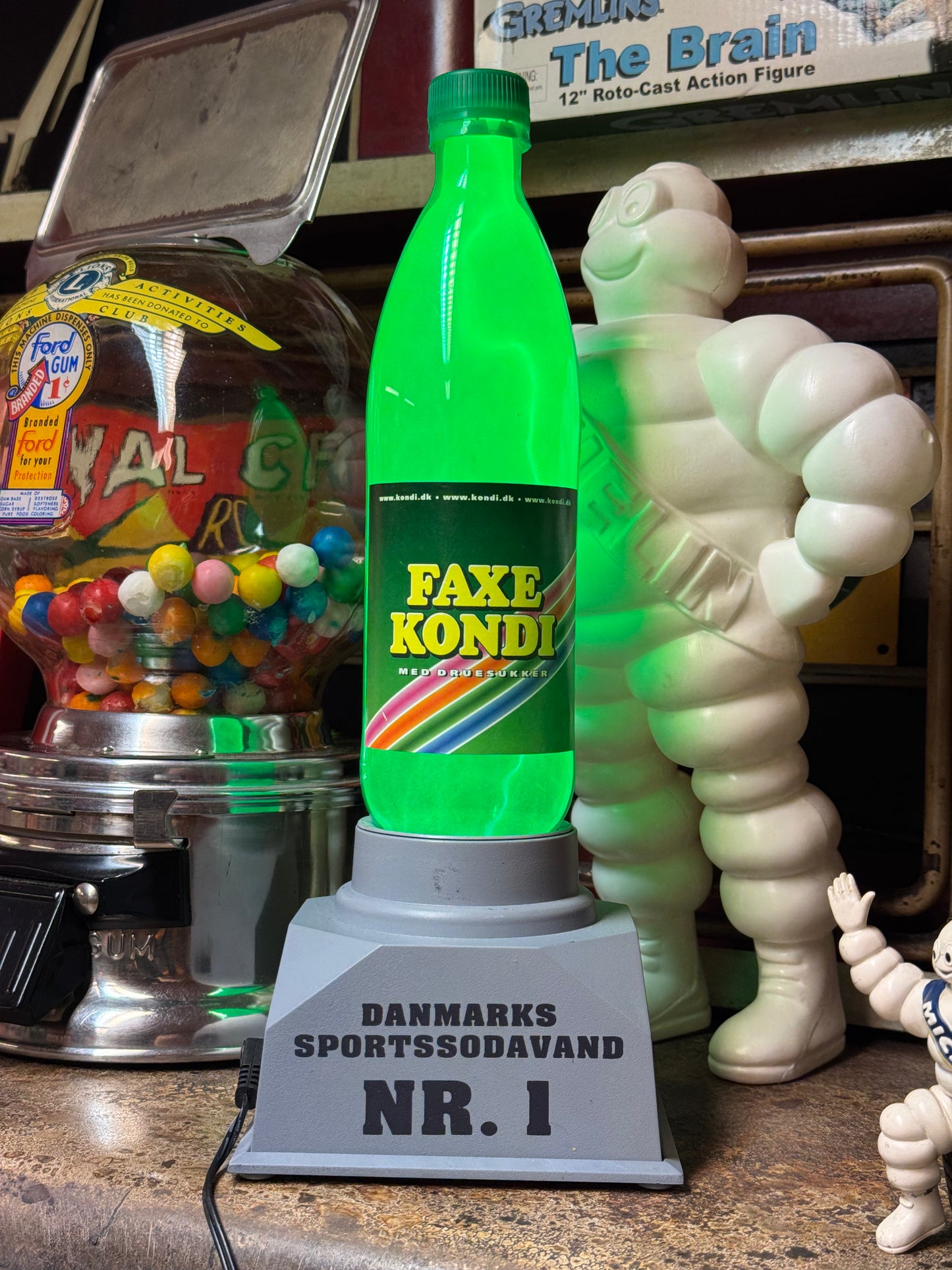 Faxe Kondi lysskilt