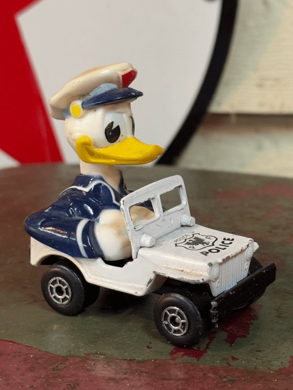 Anders And Police Jeep