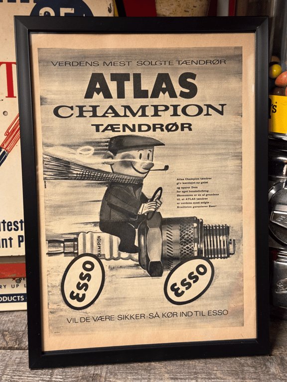 Atlas, Champion, Esso
