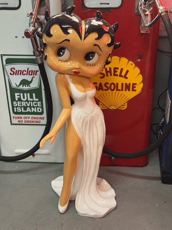 Betty Boop white dress