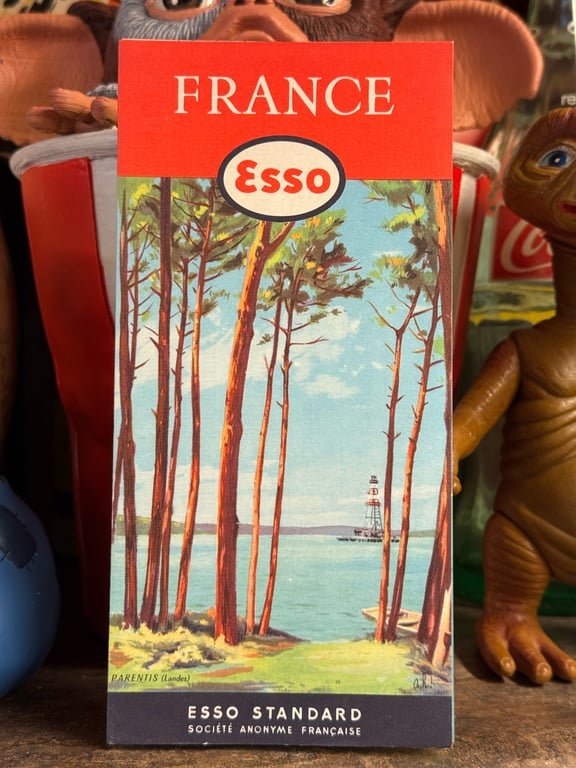 Esso Frankrig - Vejkort