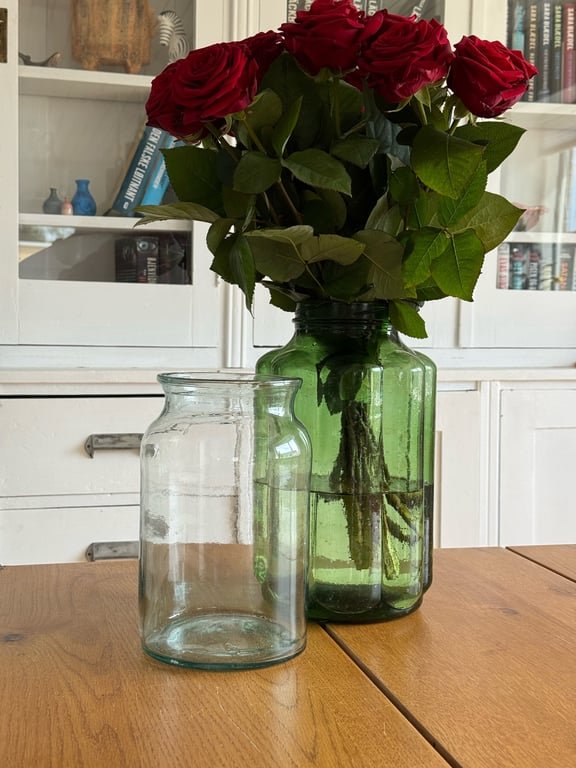 Glas vase - Klar glas