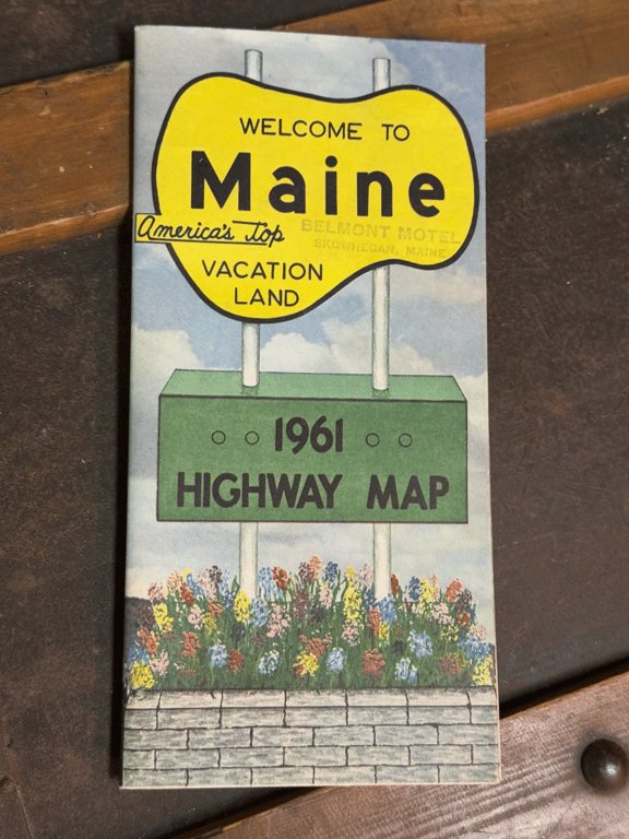 Maine highway vejkort