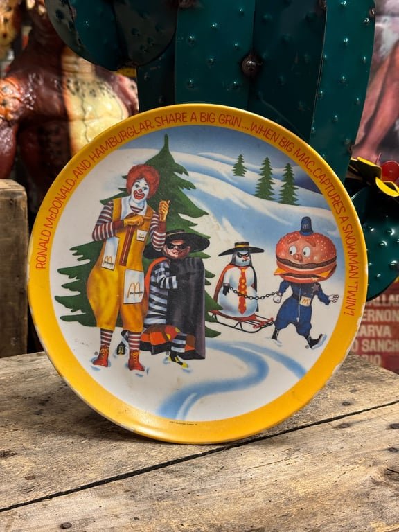 McDonalds tallerken - 1977