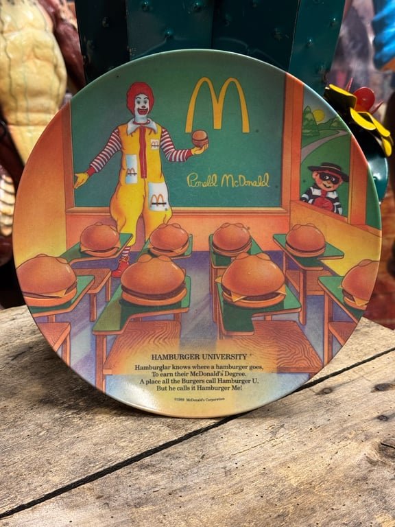 McDonalds tallerken -1989