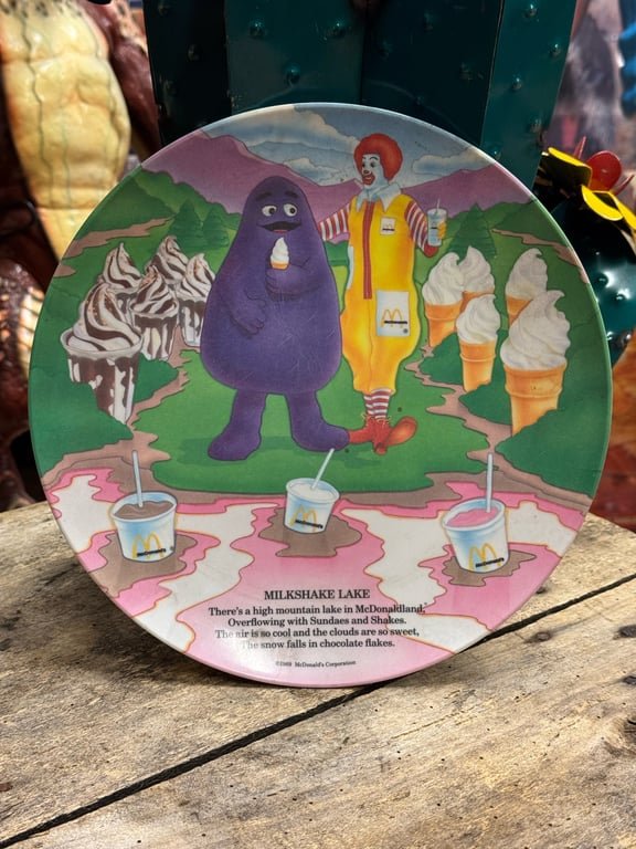 McDonalds tallerken - 1989