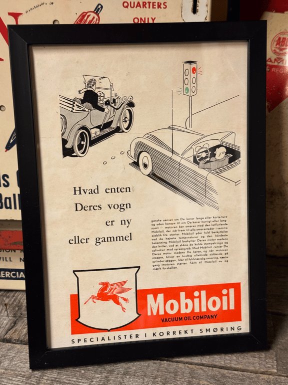 Mobiloil - Ny eller gammel