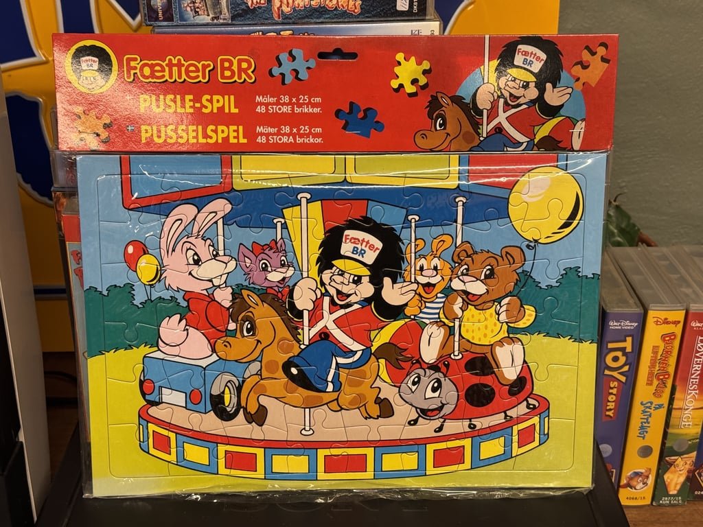 Puslespil- Fætter BR