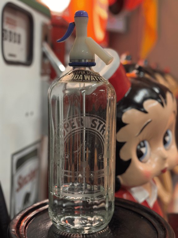 Sifonflaske 2L - Engelsk