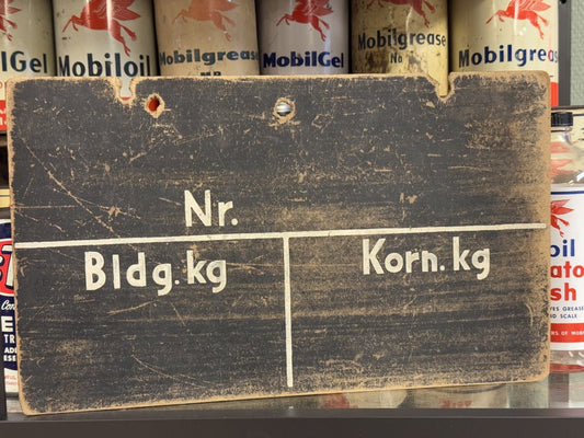 Stald tavle - Ko tavle