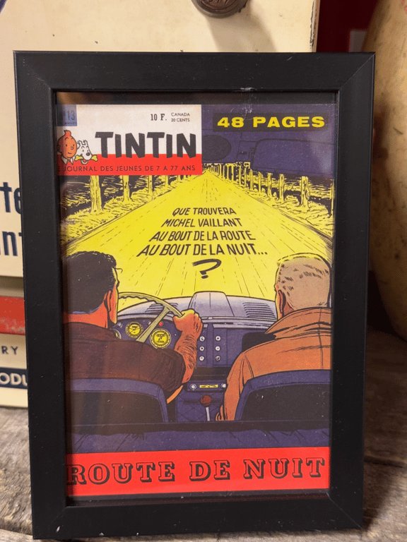 Tintin - Route de nuit