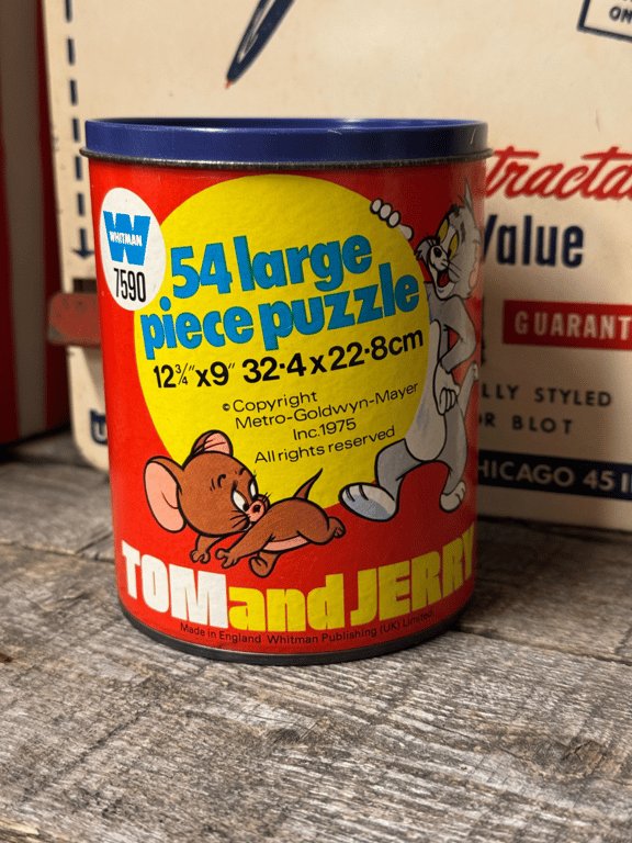 Tom & Jerry puzzlespil