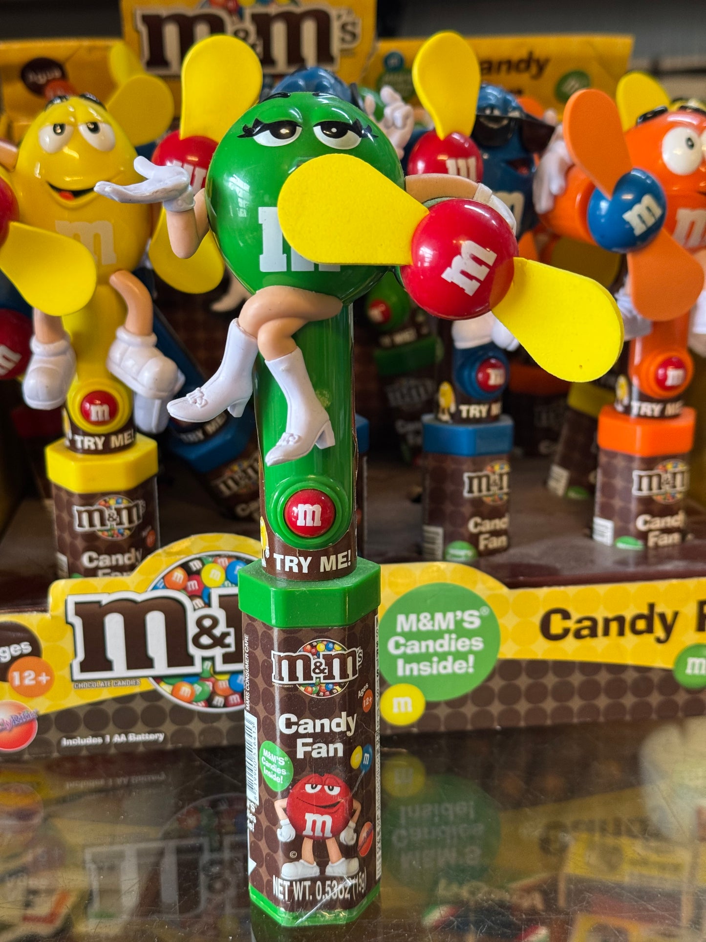 M&M Candy Fan grøn