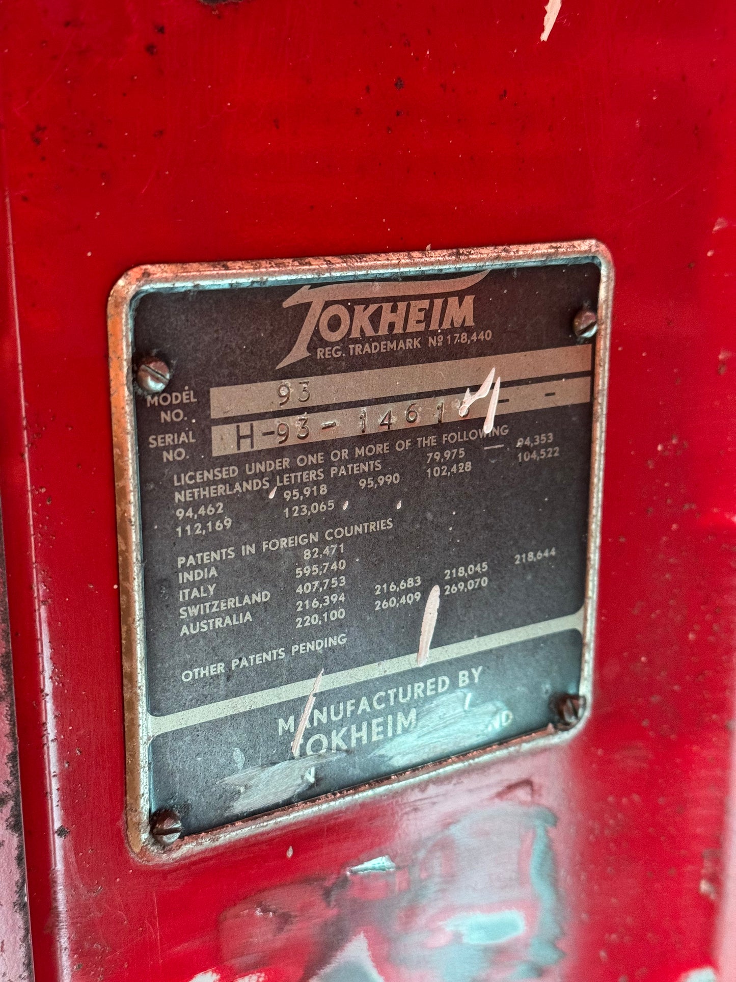 Tokheim Benzinstander
