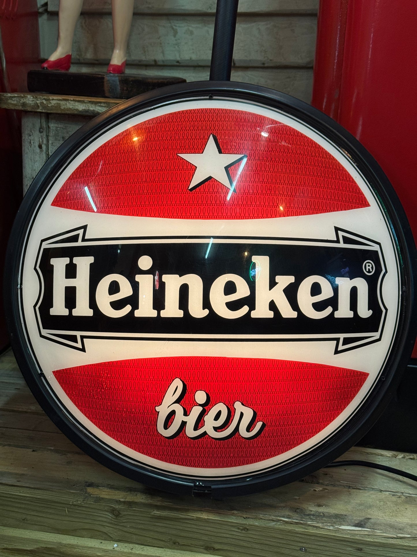 Heineken lysskilt