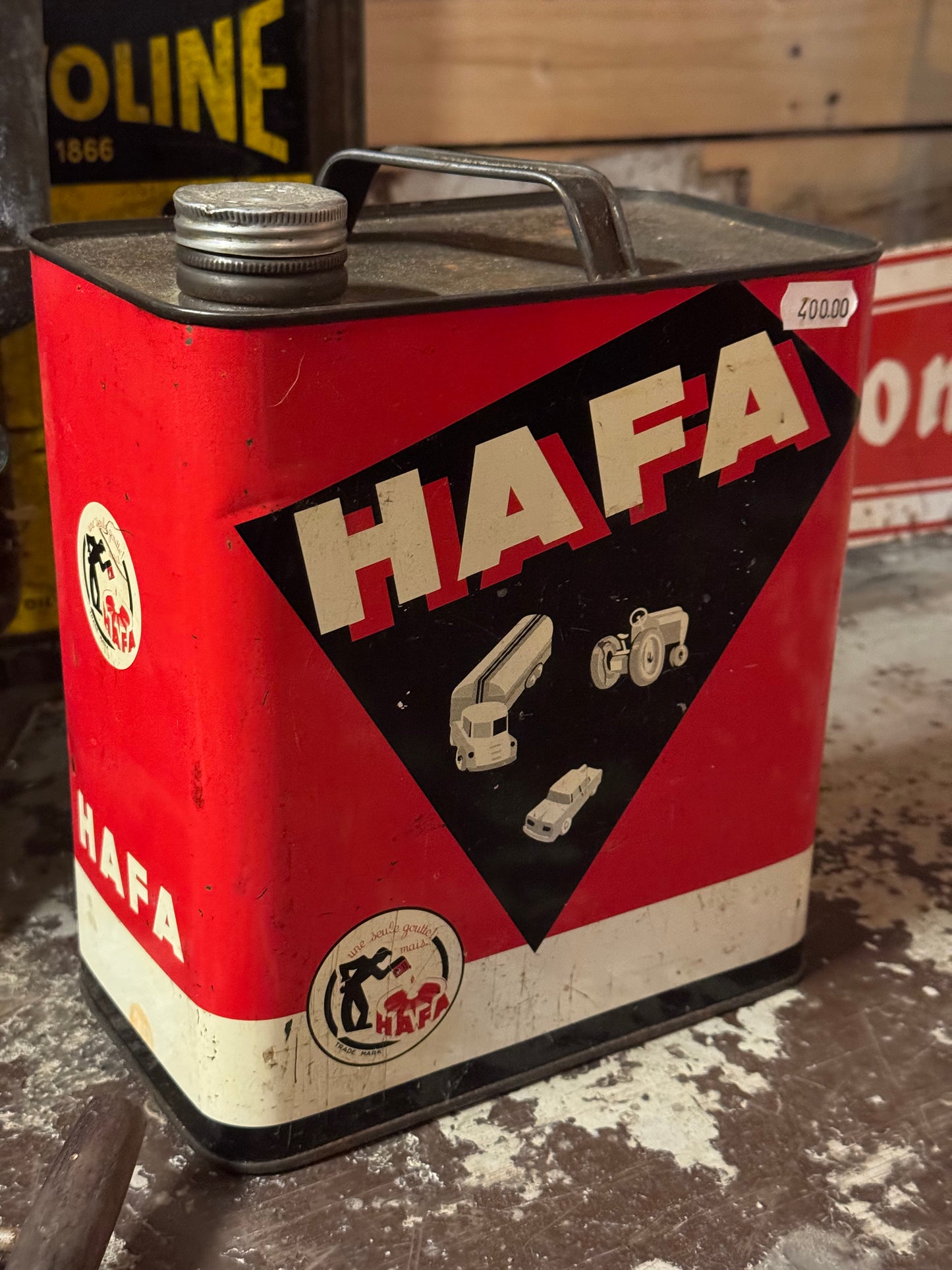 Hafa 5L Fransk dåse 1950erne