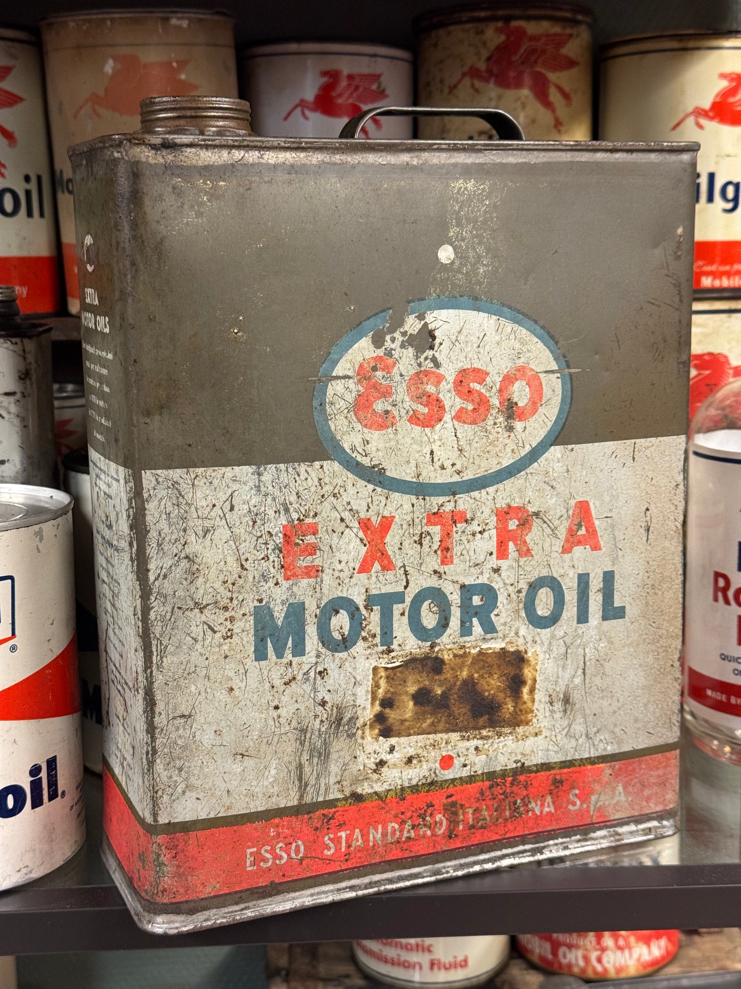 Esso Extra Motor Oil dåse