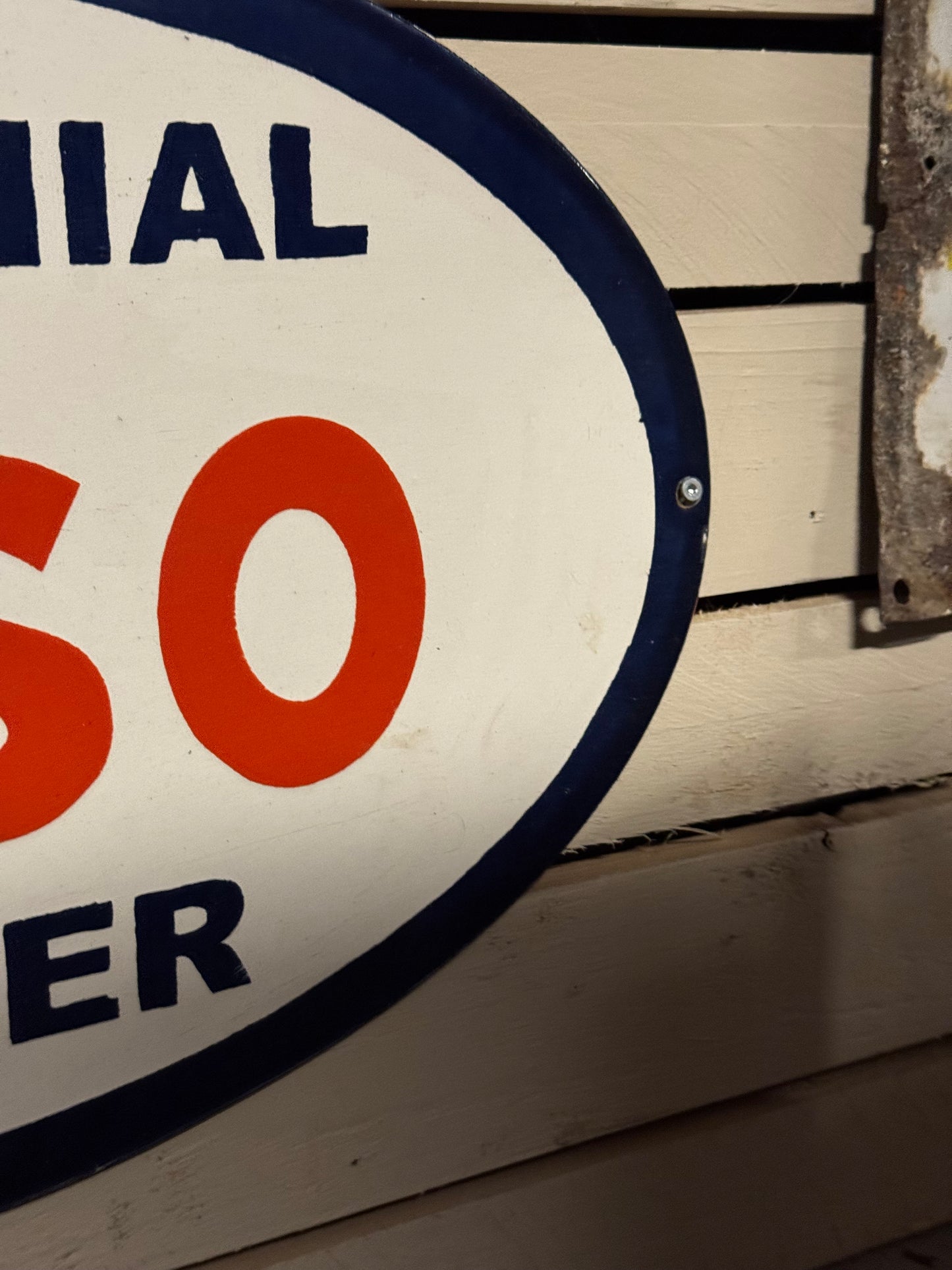 Colonial Esso Dealer Emaljeskilt