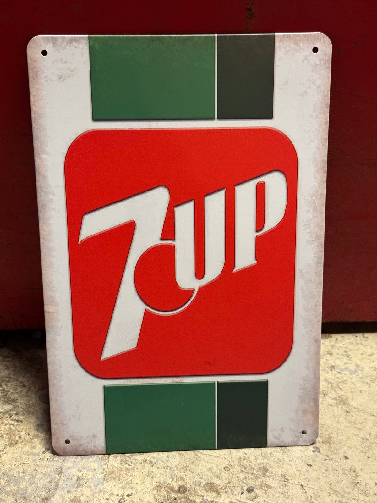 7up repro blikskilt 20x30