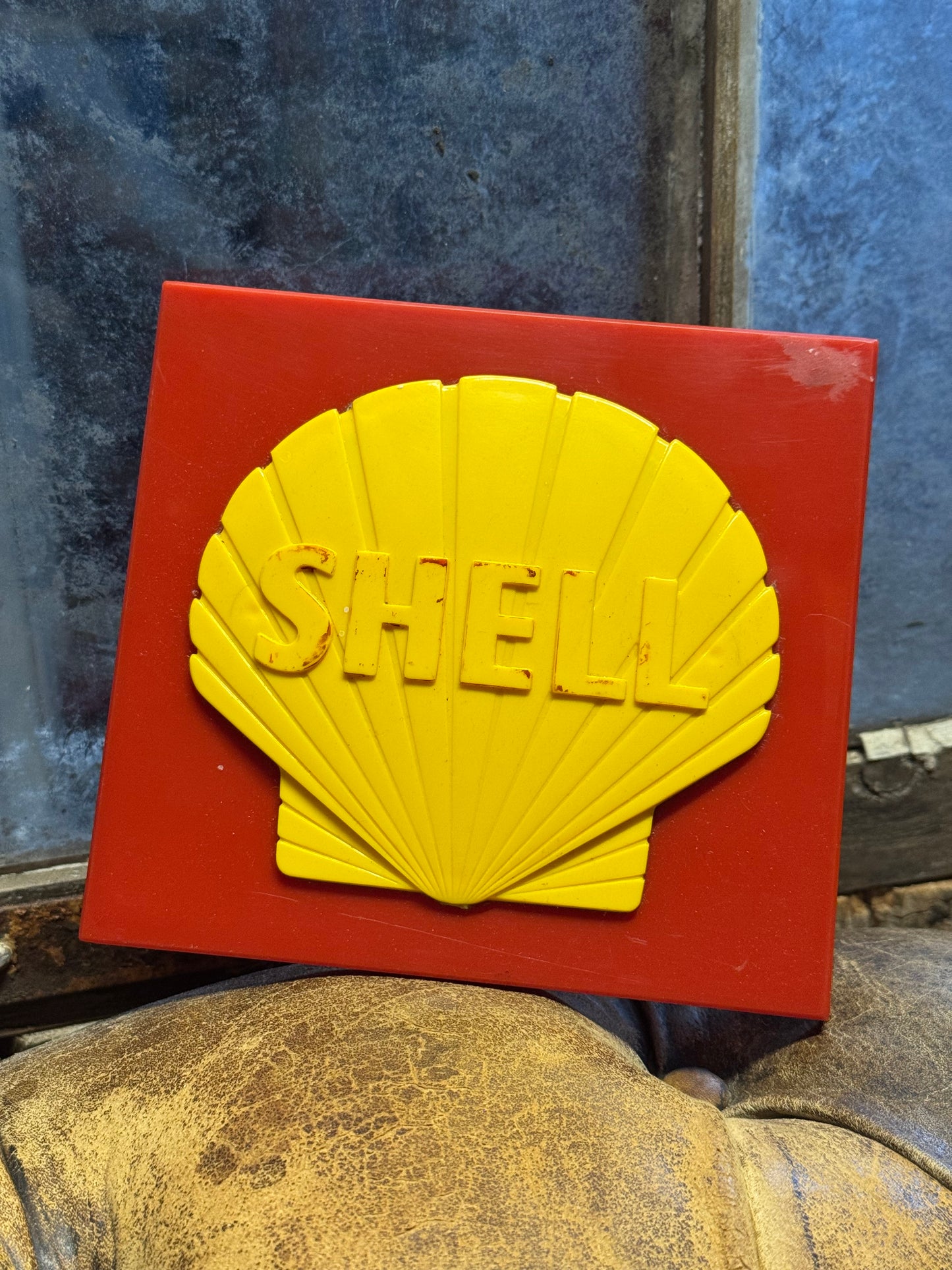 Shell benzinstander skilt