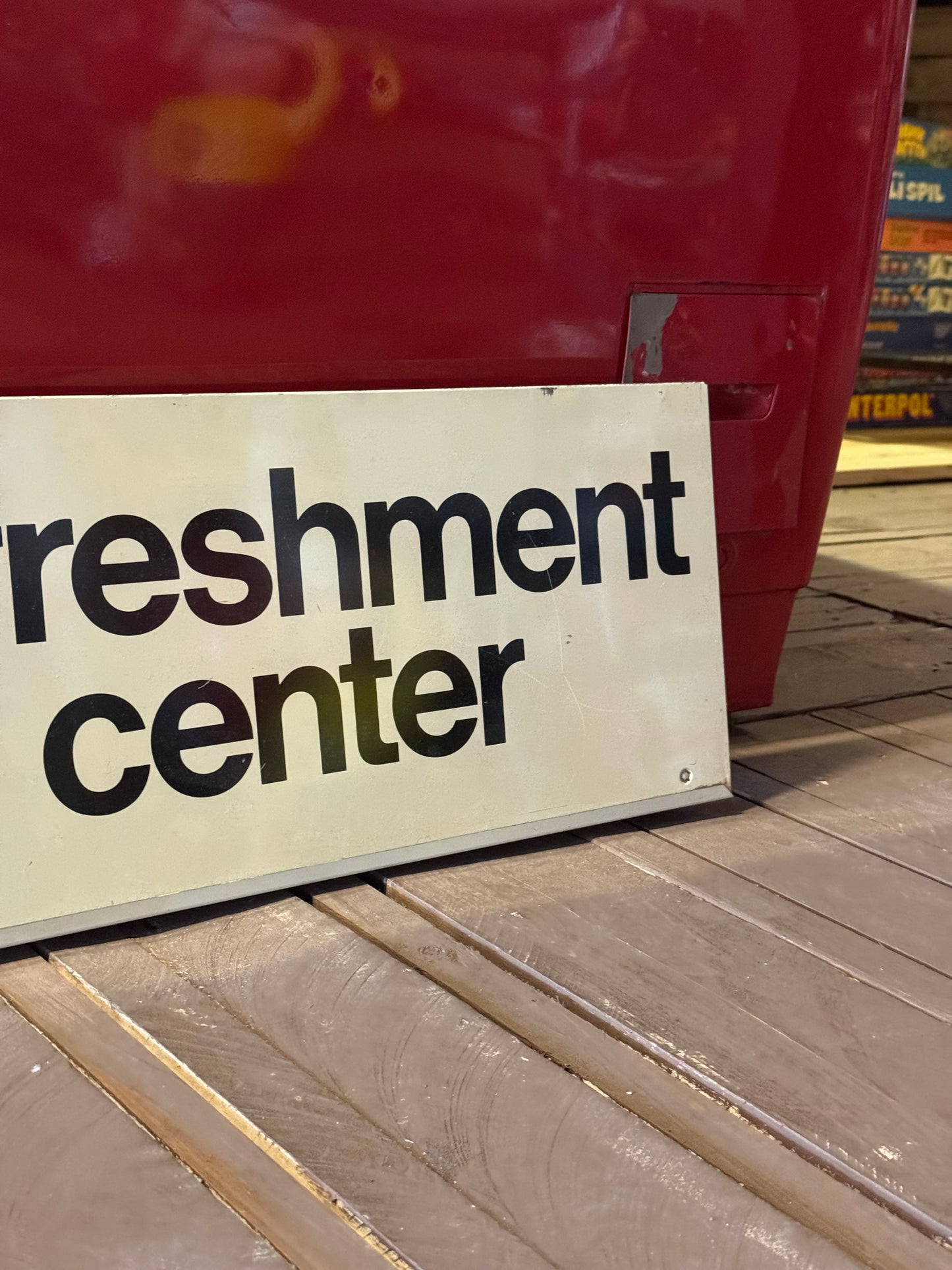 Coca Cola refreshment center
