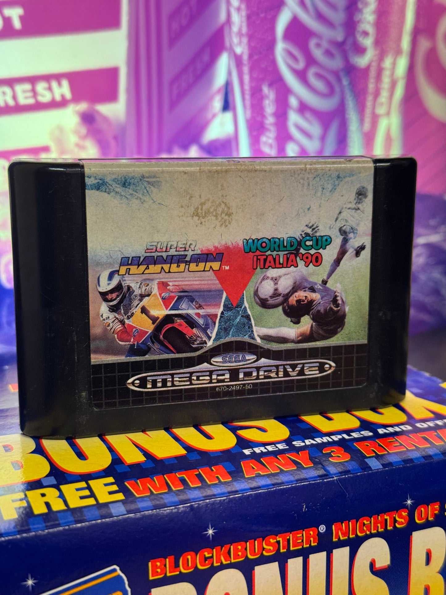 Super hang on & World Cup - Sega