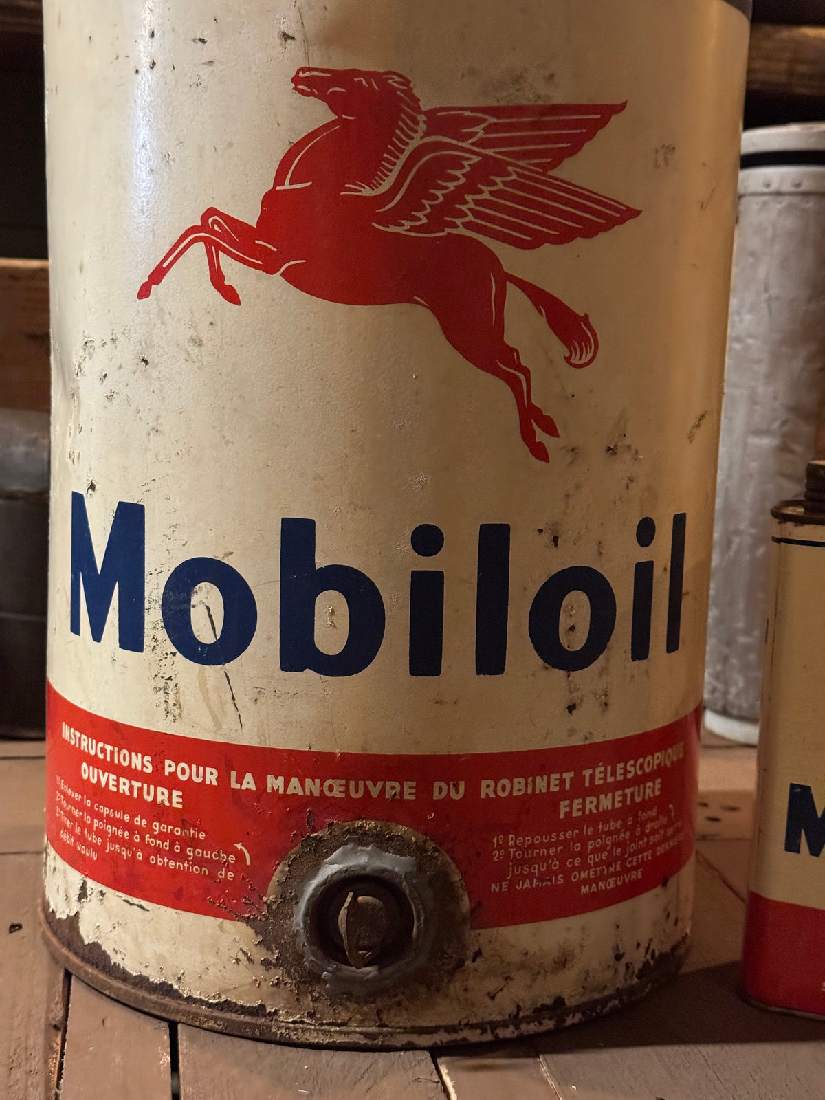 Mobiloil Olietønde 1950erne