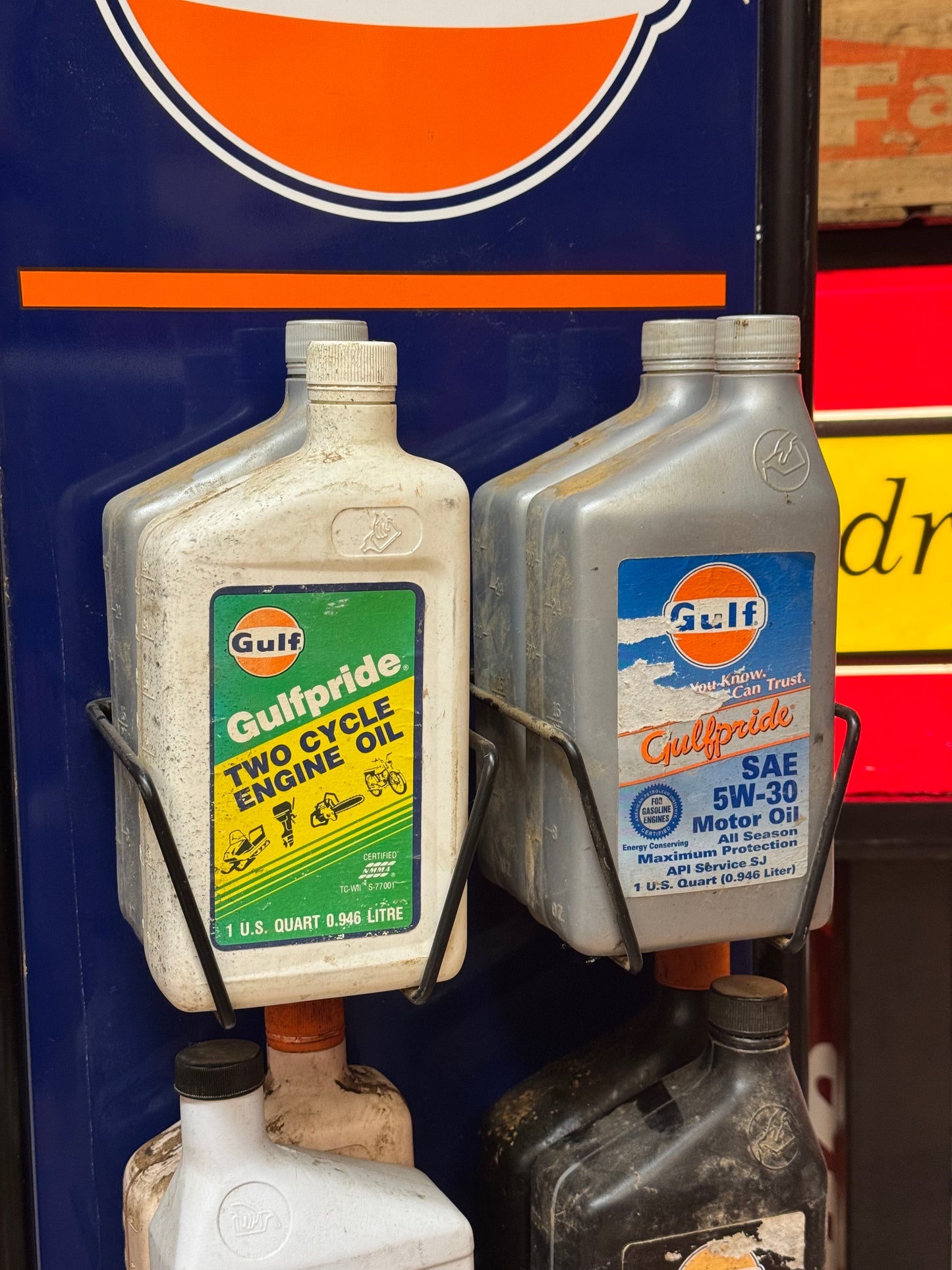 Gulf olie stativ
