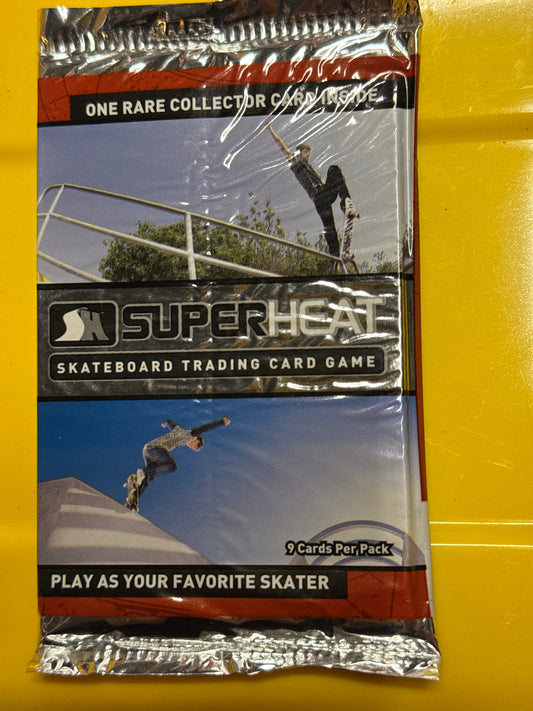 Super Heat Skateboard Trading Card 2011
