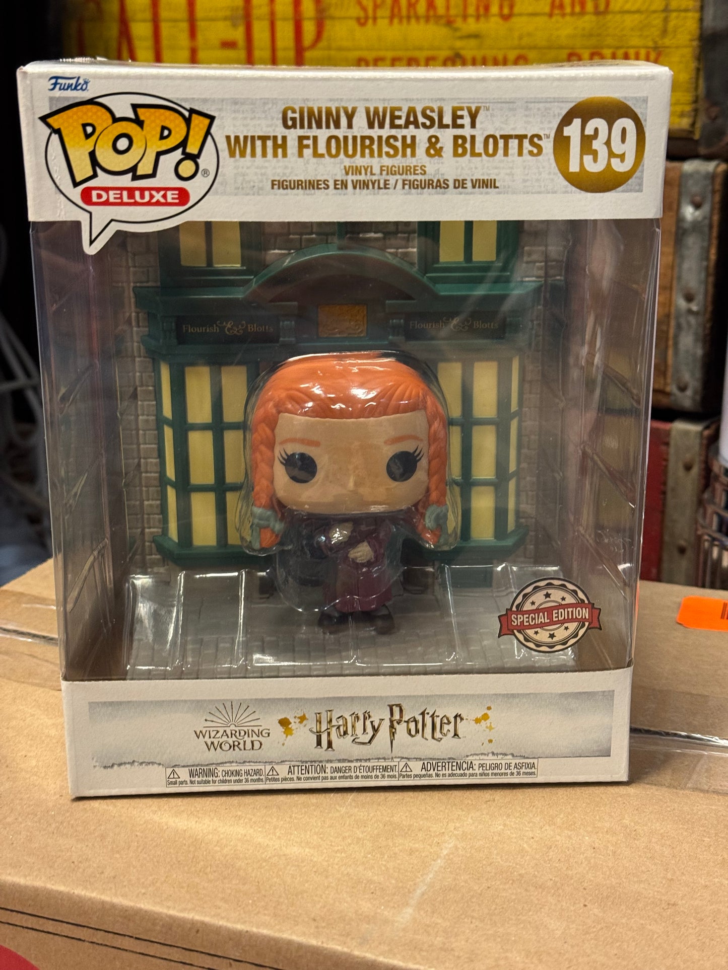 Funko Pop - Harry Potter Ginny Weasley with Flourish & Blotts #139