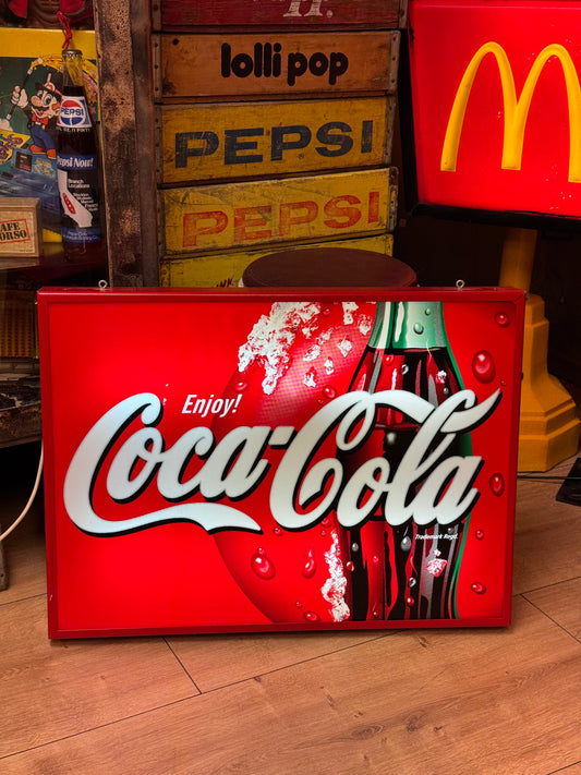 Coca Cola Lysskilt