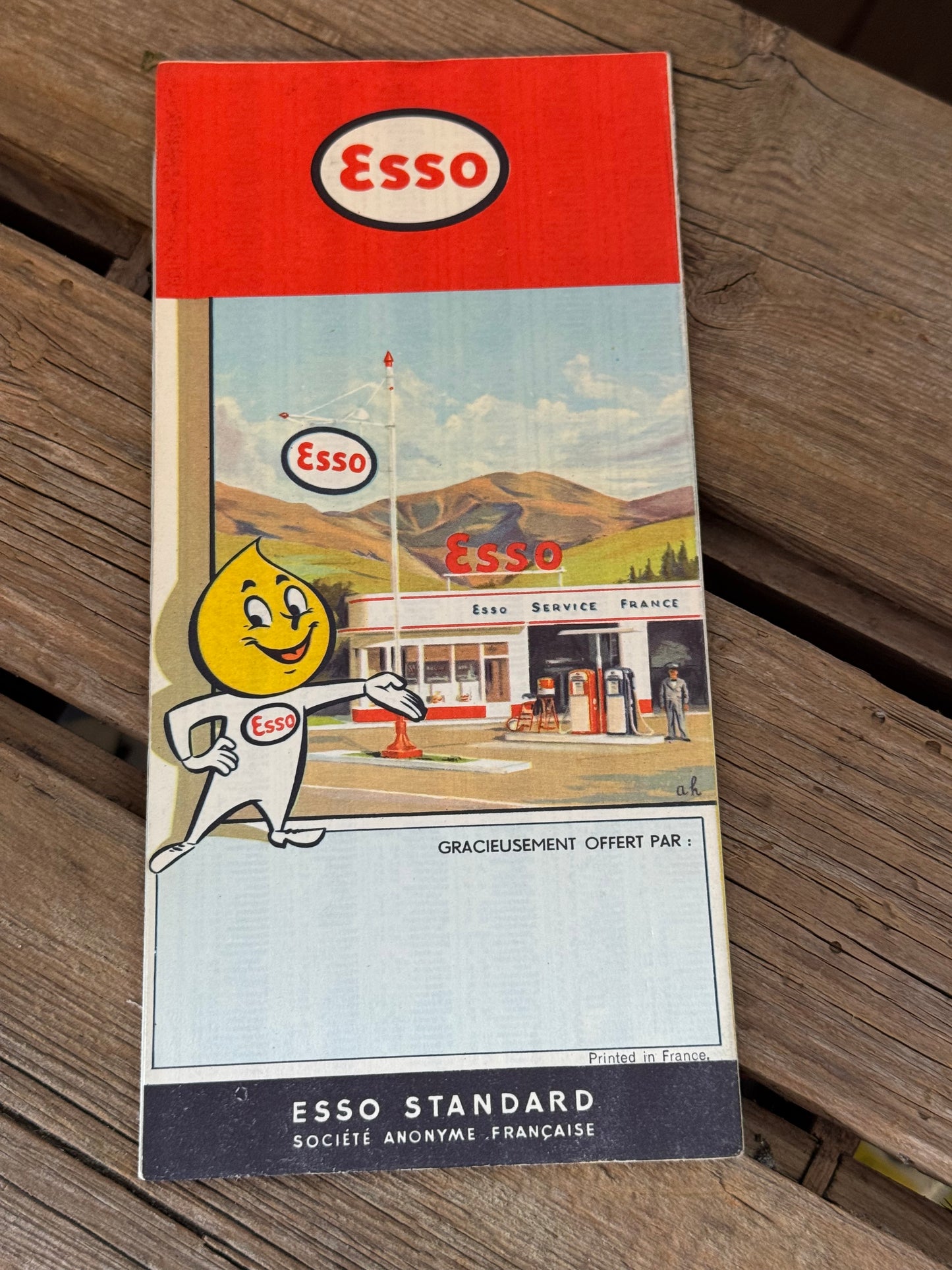 Esso vejkort Frankring