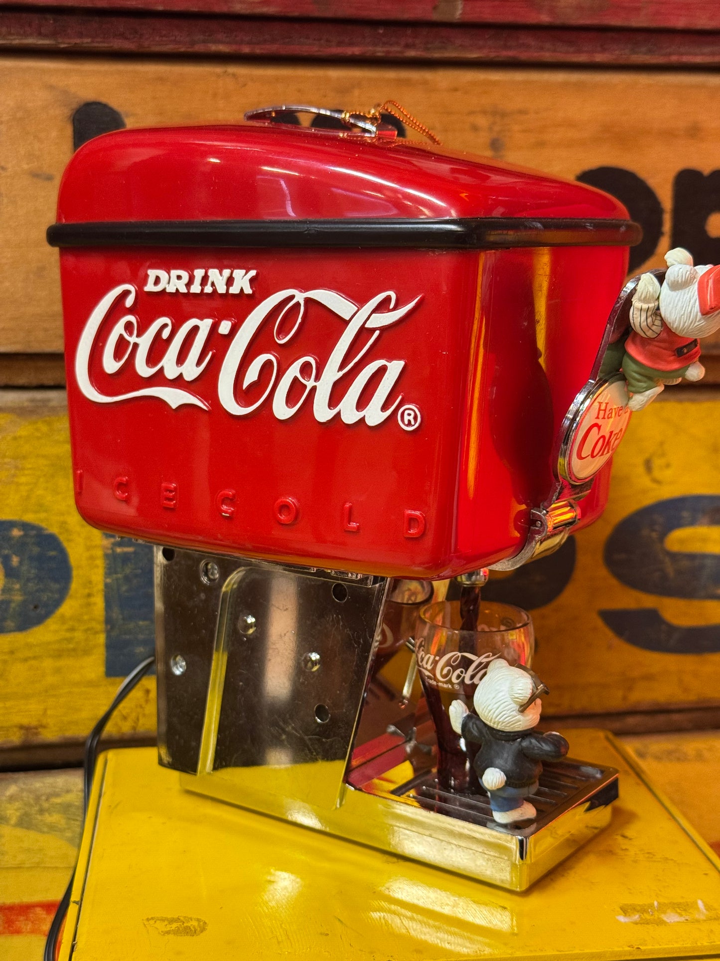 Enesco Coca-Cola "The Soda Shop Hop" 1991
