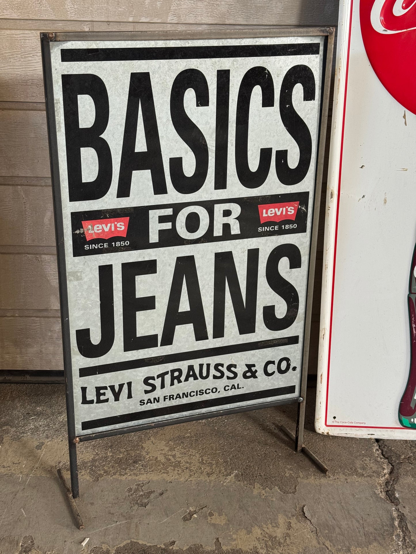 Levis store sign