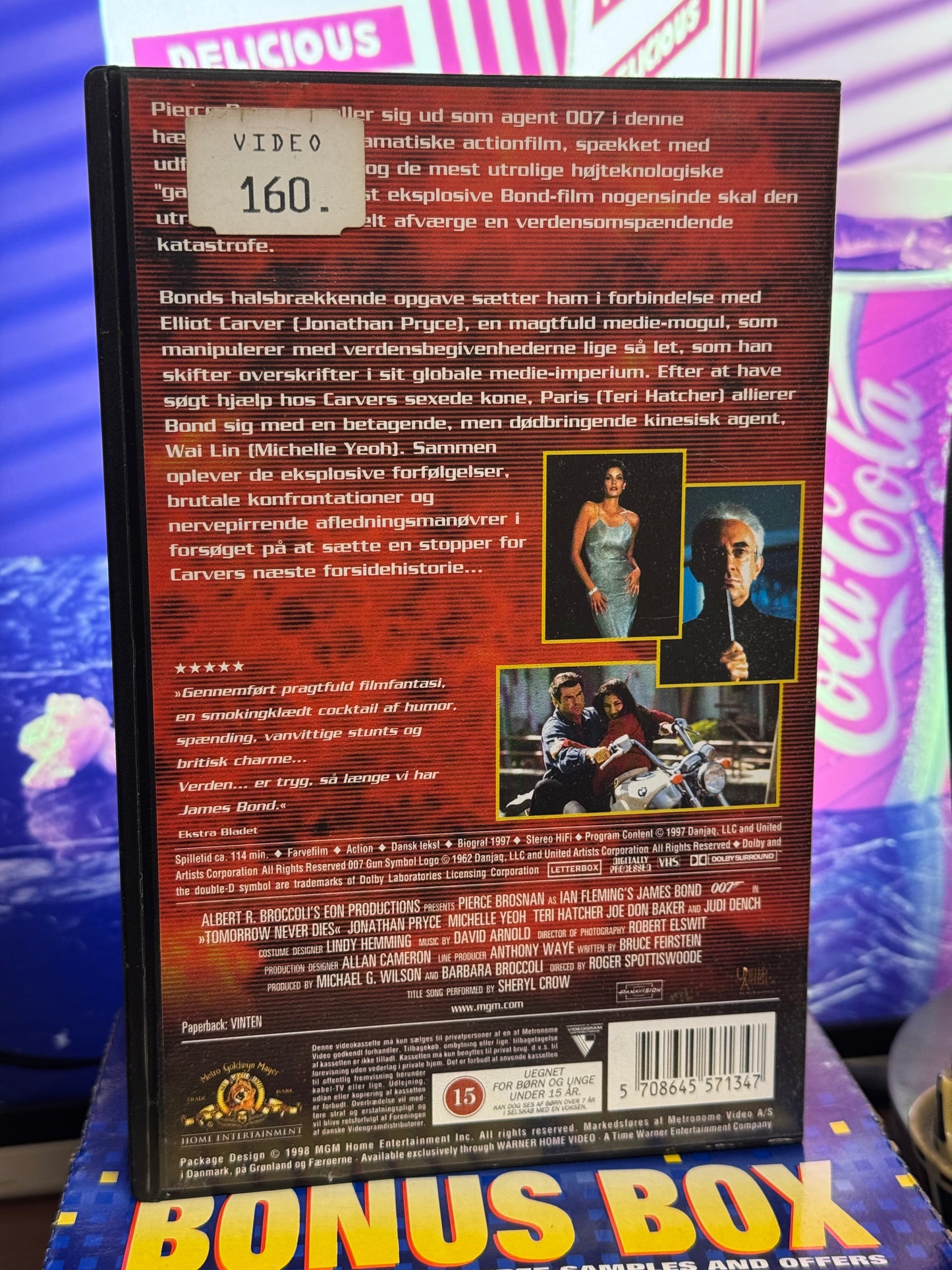 007 - Tomorrow never dies VHS